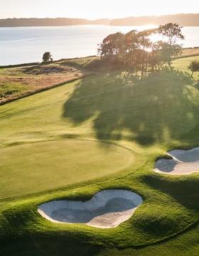 Den smukke golfbane i Middelfart