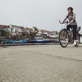 Cykeltur på Gl. havn i Middelfart